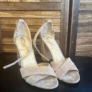 Sam Edelman heels sandals size 11 suede